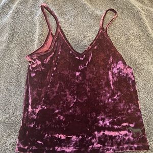 Never worn velvet tank top
